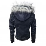 Дамско дънково яке с качулка City Angels Jeans 6658